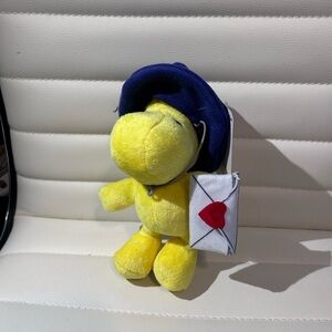 Peanuts New 2026 Woodstock Mailman Plush 7” Valentine's Day Theme